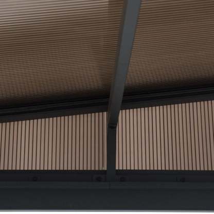 Four Seasons Wall Mounted Gazebo 3m x 3.65m | BLACK FRIDAY MONTH