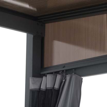 Four Seasons Wall Mounted Gazebo 3m x 3.65m | BLACK FRIDAY MONTH