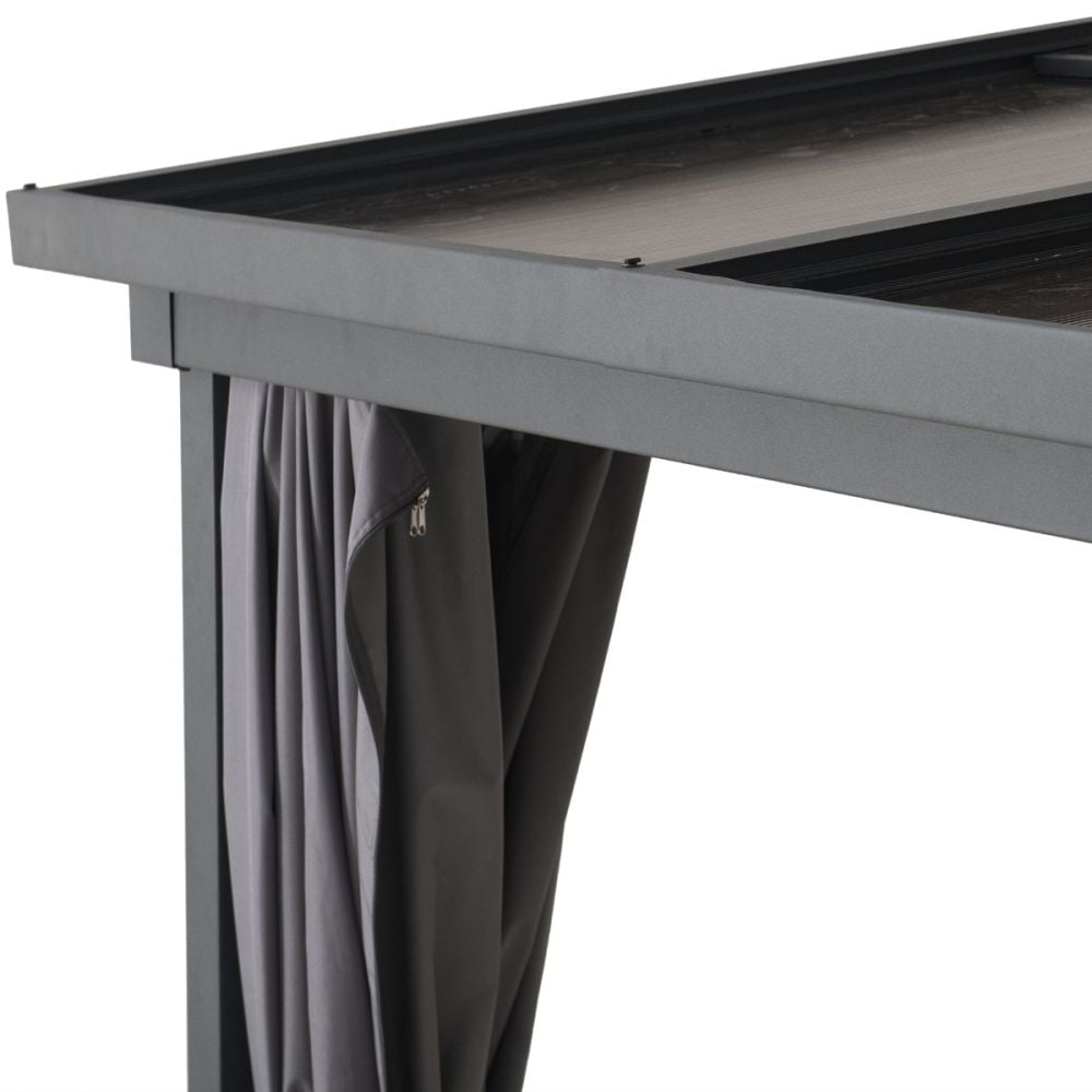 Four Seasons Wall Mounted Gazebo 3m x 3.65m | BLACK FRIDAY MONTH