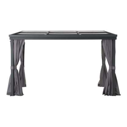 Four Seasons Wall Mounted Gazebo 3m x 3.65m | BLACK FRIDAY MONTH