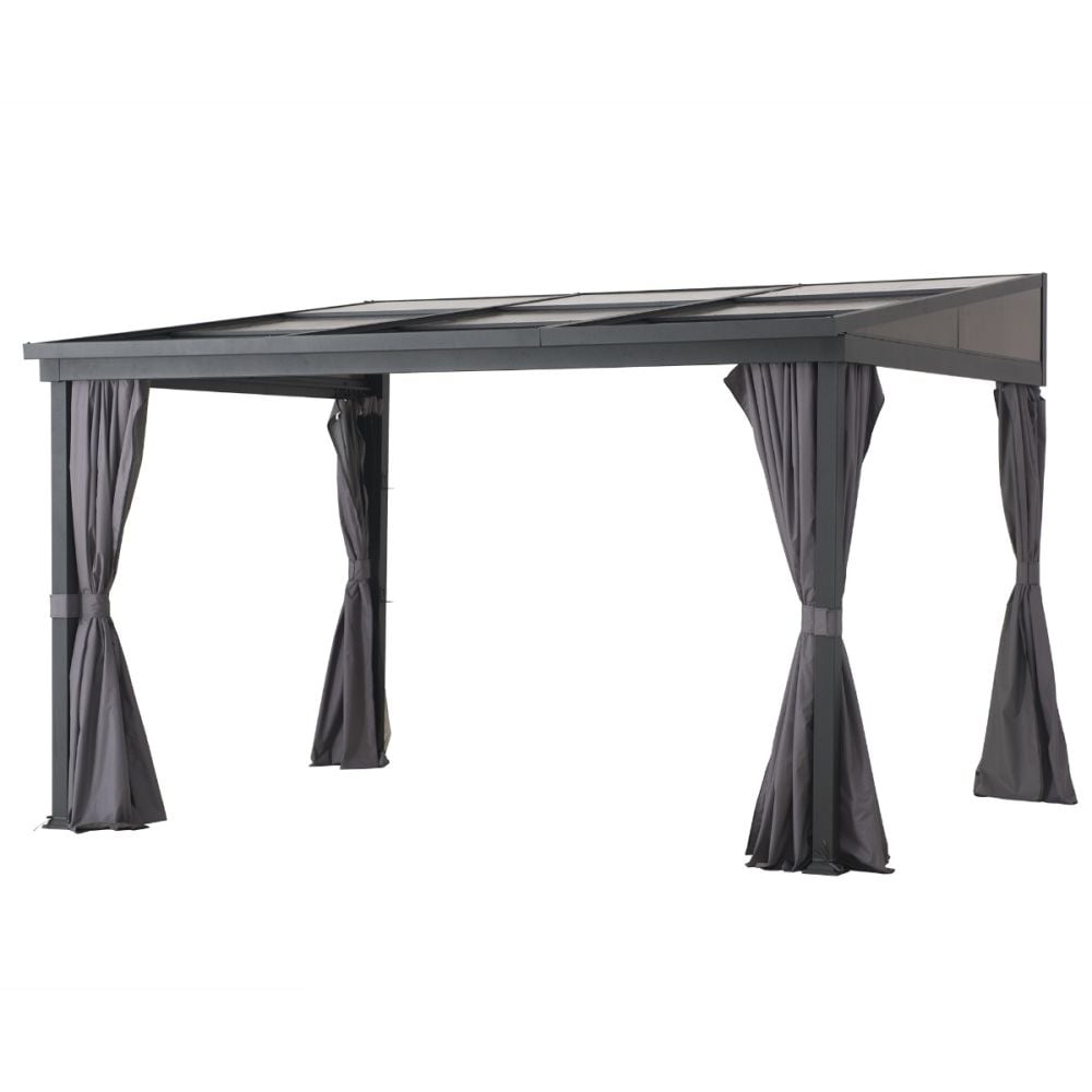 Four Seasons Wall Mounted Gazebo 3m x 3.65m | BLACK FRIDAY MONTH