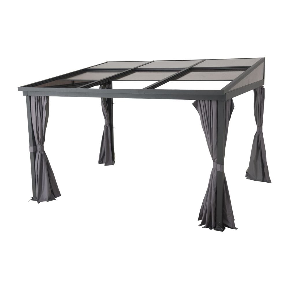 Four Seasons Wall Mounted Gazebo 3m x 3.65m | BLACK FRIDAY MONTH