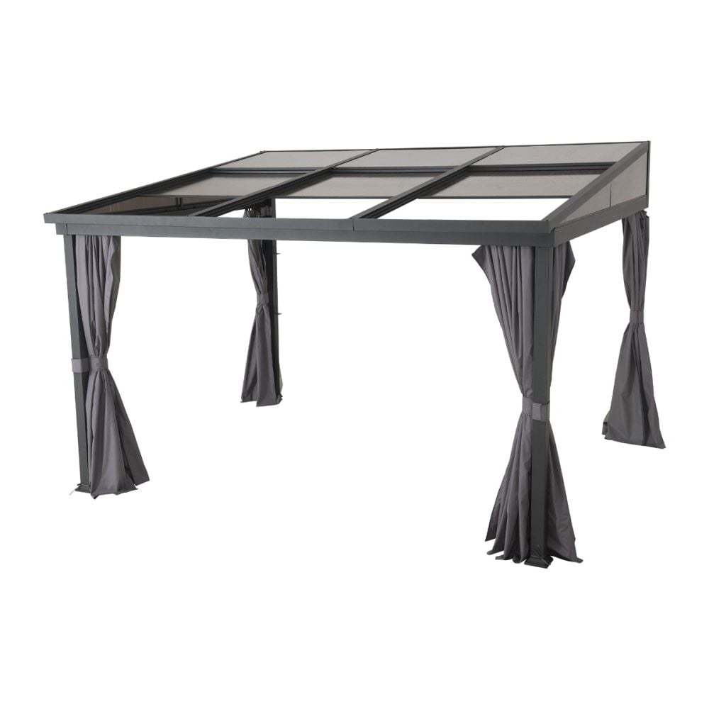 Four Seasons Wall Mounted Gazebo 3m x 3.65m | BLACK FRIDAY MONTH