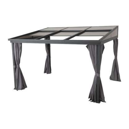 Four Seasons Wall Mounted Gazebo 3m x 3.65m | BLACK FRIDAY MONTH