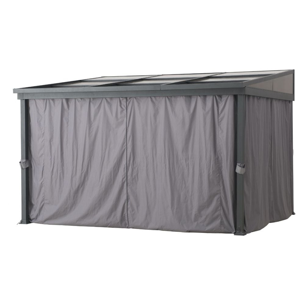 Four Seasons Wall Mounted Gazebo 3m x 3.65m | BLACK FRIDAY MONTH