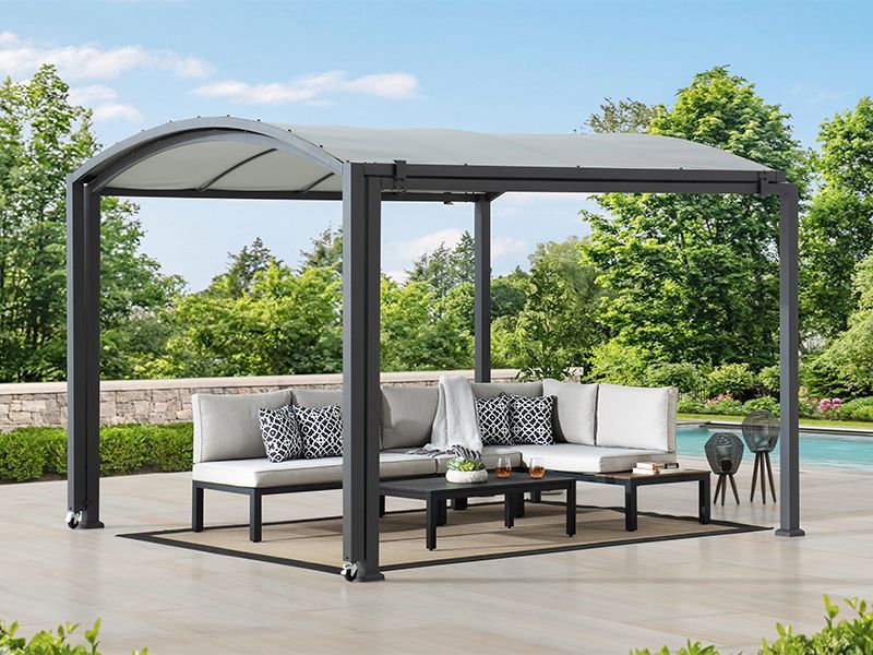 Extendable Gazebo with Canopy-Garden Furniture Centre-HighRange,Free Standing,Gazebos,Metal Gazebos,Garden Rooms Gazebos,All Seasons Gazebo Range-{collection_title}