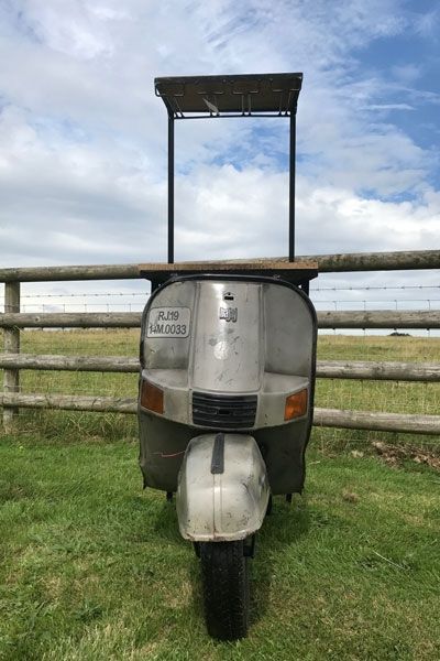 Indian Scooter Tall Bar-Garden Furniture Centre-MidRange,Outdoor Furniture,Bars & Bar Sets,Upcycled Furniture-{collection_title}