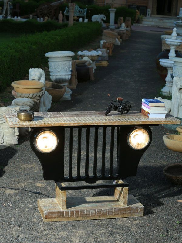 Indian Jeep Table-Garden Furniture Centre-MidInstock,instock,MidRange,Outdoor Furniture,Upcycled Furniture-{collection_title}