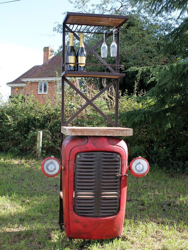 Indian Tractor Bar Counter-Garden Furniture Centre-MidRange,Upcycled Furniture-{collection_title}