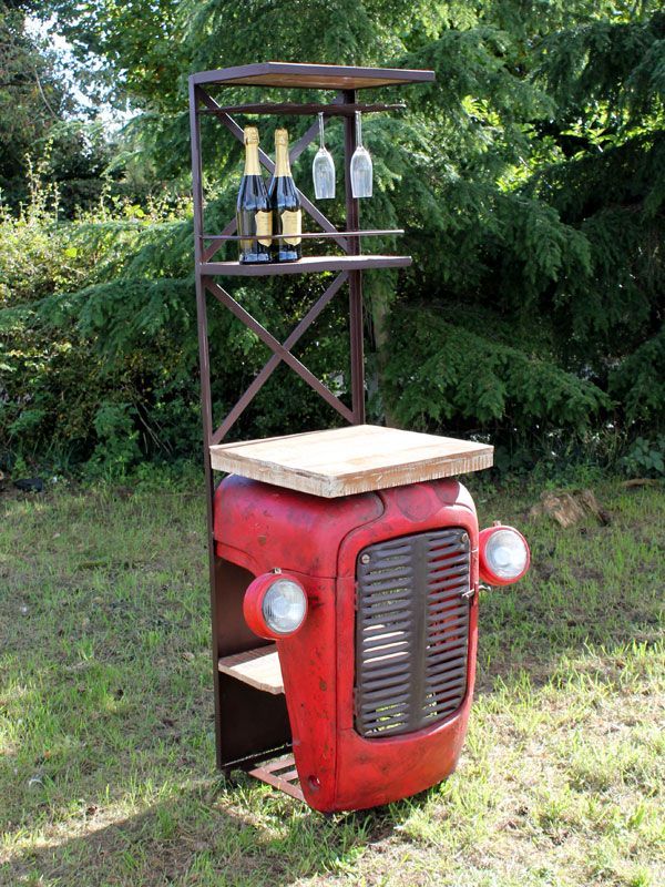 Indian Tractor Bar Counter-Garden Furniture Centre-MidRange,Upcycled Furniture-{collection_title}