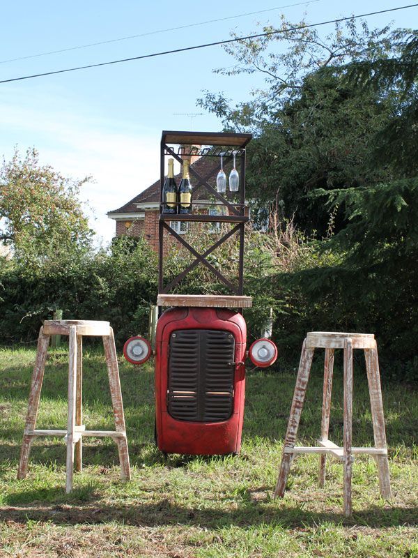 Indian Tractor Bar Counter-Garden Furniture Centre-MidRange,Upcycled Furniture-{collection_title}