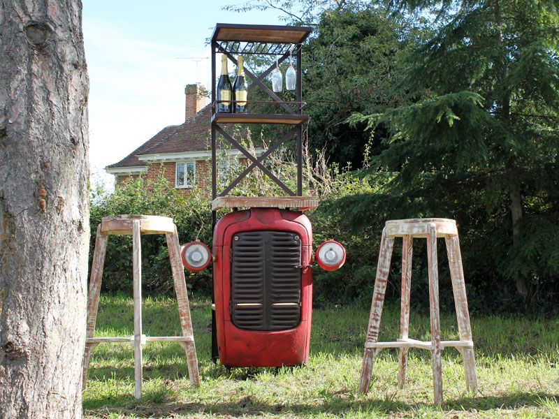 Indian Tractor Bar Counter-Garden Furniture Centre-MidRange,Upcycled Furniture-{collection_title}
