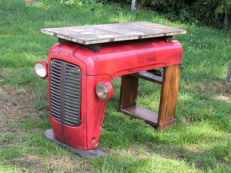 Indian Tractor Table-Garden Furniture Centre-MidInstock,instock,MidRange,Outdoor Furniture,Upcycled Furniture-{collection_title}