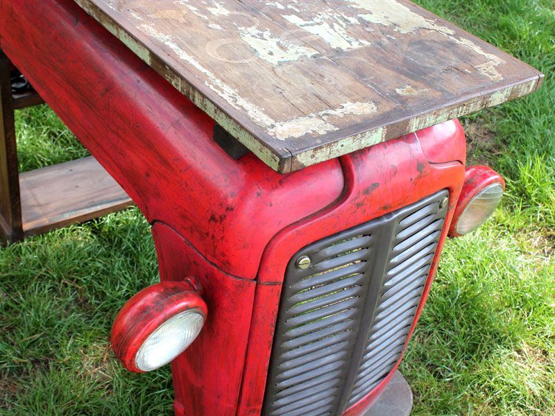 Indian Tractor Table-Garden Furniture Centre-MidInstock,instock,MidRange,Outdoor Furniture,Upcycled Furniture-{collection_title}