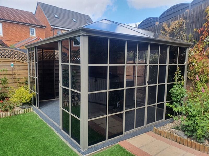 Four Seasons Screen House 3.65m x 4.3m | November Offers-Garden Furniture Centre-Free Install,HighRange,Monthly Offers,Sale,Screenhouse,Free Standing,Gazebos,Metal Gazebos,All Seasons Gazebos,All Seasons Gazebo Range,Garden Rooms Gazebos,All Seasons Range-{collection_title}