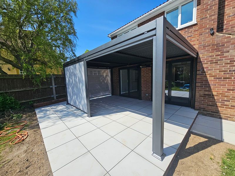 Galaxy Gazebo | 3.5 X 5.4m | November Offers-Garden Furniture Centre-Free Install,HighRange,Free Standing,Gazebos,The Galaxy Gazebo Range,Metal Gazebos,Galaxy Louvered Roof Gazebo Range,Galaxy Gazebo Range Ranges,Ranges,Sale,Galaxy Range Gazebos,Monthly Offers-{collection_title}