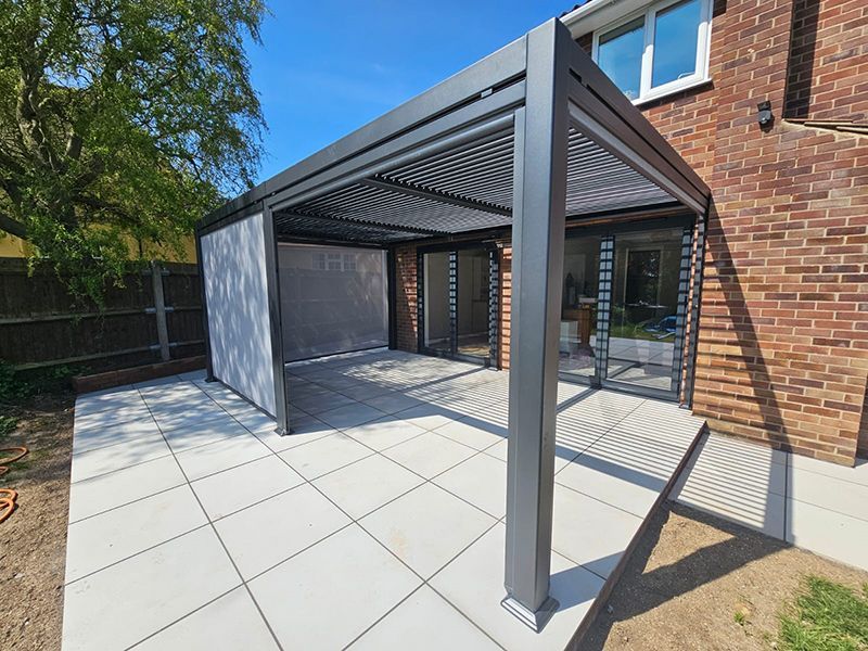 Galaxy Gazebo | 3.5 X 5.4m | November Offers-Garden Furniture Centre-Free Install,HighRange,Free Standing,Gazebos,The Galaxy Gazebo Range,Metal Gazebos,Galaxy Louvered Roof Gazebo Range,Galaxy Gazebo Range Ranges,Ranges,Sale,Galaxy Range Gazebos,Monthly Offers-{collection_title}