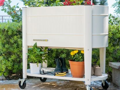 Permasteel Elevated Garden Bed | Ivory