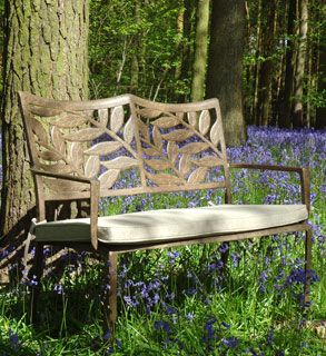 Leaf Bench-Garden Furniture Centre-MidRange,Metal,Benches,Outdoor Furniture,Metal Furniture,Ranges,Casino & Leaf Range-{collection_title}