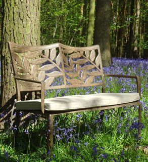 Leaf Bench-Garden Furniture Centre-MidRange,Metal,Benches,Outdoor Furniture,Metal Furniture,Ranges,Casino & Leaf Range-{collection_title}