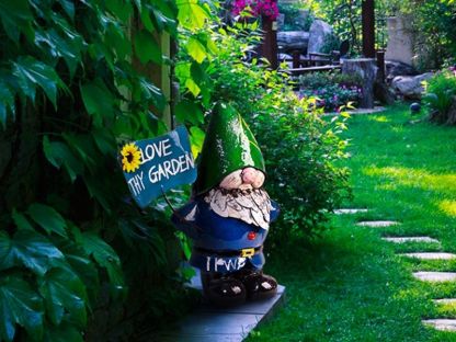 Larry The Gnome Love Thy Garden