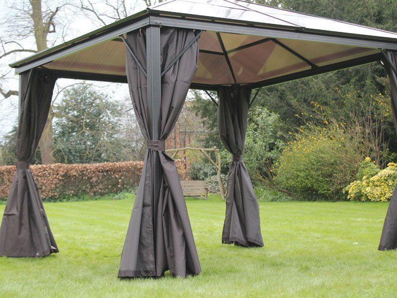 Four Seasons Junior Gazebo 3 x 3m | November Offers-Garden Furniture Centre-Free Install,MidInstock,instock,MidRange,Free Standing,Gazebos,Metal Gazebos,All Seasons Gazebos,All Seasons Gazebo Range,All Seasons Range,Sale,Monthly Offers-{collection_title}