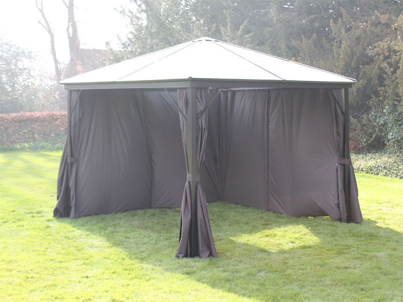 Four Seasons Junior Gazebo 3 x 3m | November Offers-Garden Furniture Centre-Free Install,MidInstock,instock,MidRange,Free Standing,Gazebos,Metal Gazebos,All Seasons Gazebos,All Seasons Gazebo Range,All Seasons Range,Sale,Monthly Offers-{collection_title}