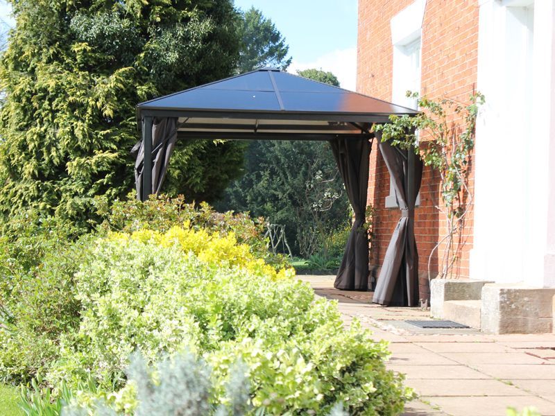 Four Seasons Junior Gazebo 3 x 3m | November Offers-Garden Furniture Centre-Free Install,MidInstock,instock,MidRange,Free Standing,Gazebos,Metal Gazebos,All Seasons Gazebos,All Seasons Gazebo Range,All Seasons Range,Sale,Monthly Offers-{collection_title}
