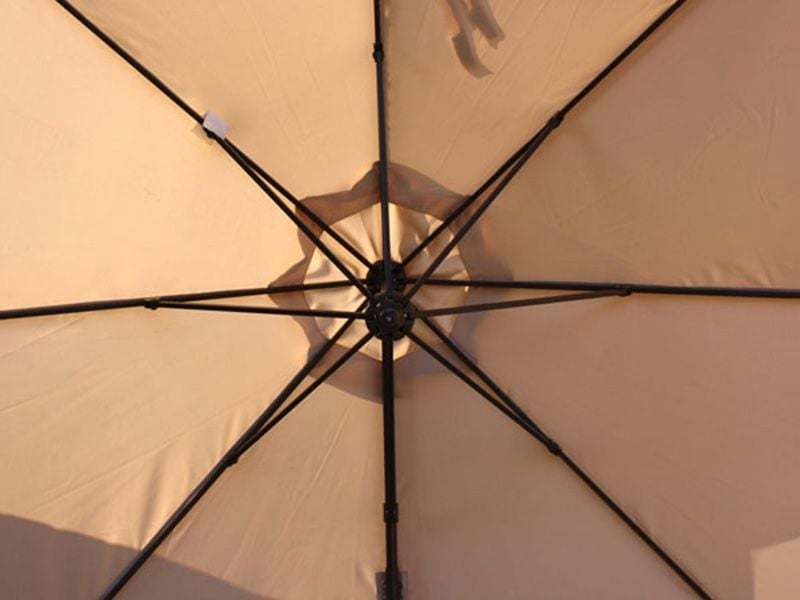 Junior Roma 3m Diameter Cantilever Parasol  & Weather Cover