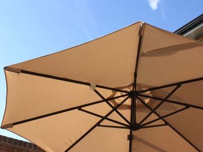 Junior Roma 3m Diameter Cantilever Parasol  & Weather Cover