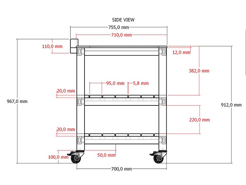 Bari Kitchen Kamado With Wheels 