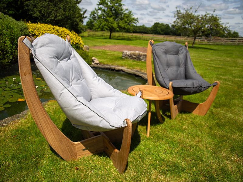 Kangaroo Teak Lounge Chair | FSC® Certified-Garden Furniture Centre-MidInstock,instock,MidRange,Balcony & Duo Sets,Swing Seats & Lounge Chairs,Outdoor Lounging,Outdoor Furniture,Loungers & Daybeds,Kangaroo & Koala Chair Range,48Hour Dispatch-{collection_title}