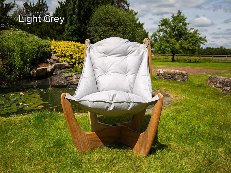 Kangaroo Teak Lounge Chair | FSC® Certified-Garden Furniture Centre-MidInstock,instock,MidRange,Balcony & Duo Sets,Swing Seats & Lounge Chairs,Outdoor Lounging,Outdoor Furniture,Loungers & Daybeds,Kangaroo & Koala Chair Range,48Hour Dispatch-{collection_title}