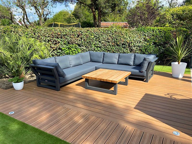 Nevada Corner Unit | Life Range -Garden Furniture Centre-HighRange,Outdoor Furniture,Metal Furniture,Corner Lounge Units,Sale,Outdoor Sale,Autumn & Winter Sale,Spring & Summer Sale-{collection_title}