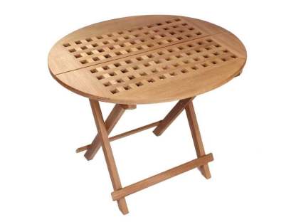 Kensington Folding Oval Table