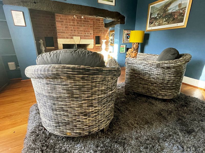 Keswick Duo Set-Garden Furniture Centre-Conservatory Set,Conservatory,Rattan Suites,Balcony & Duo Sets,Rattan,Rattan Chairs-{collection_title}