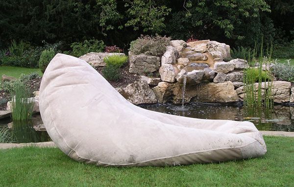 Kingdom Teak Banana Bean Bag-Garden Furniture Centre-LowRange,Under 100,Conservatory,Indoor Accessories,Clearance Line,Outdoor Cushions,Accessories Sale,Accessories,Cushions-{collection_title}