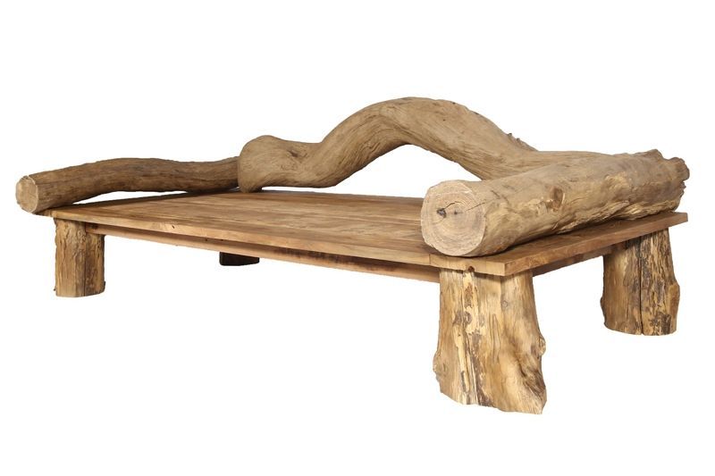 Jungle Root Bench-Garden Furniture Centre-Root,MidRange,Teak,Benches,Reclaimed Furniture,Teak Benches-{collection_title}