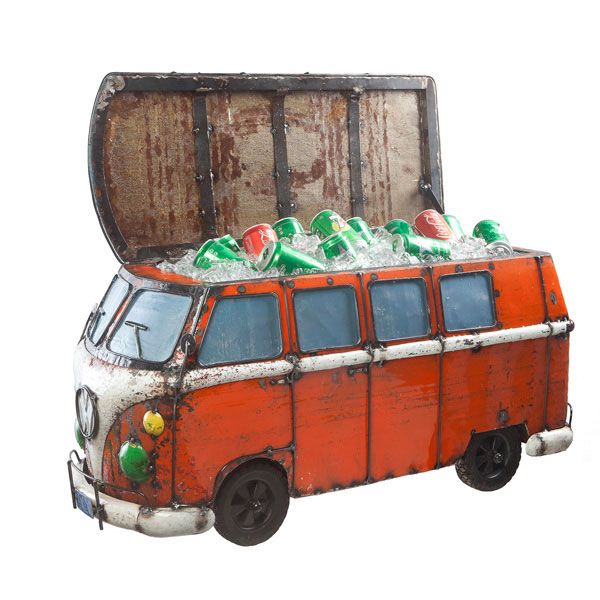 Kool Kombi Cooler -Garden Furniture Centre-48Hour Dispatch,MidInstock,instock,MidRange,Ornaments Accessories,Ornaments,Accessories,Think Outside Range,Metal Garden Ornaments,Novelty Drinks Coolers,Think Outside Range Ranges,Gifts-{collection_title}