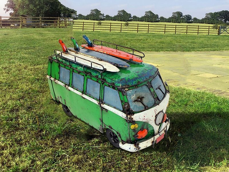 Kool Kombi Cooler -Garden Furniture Centre-48Hour Dispatch,MidInstock,instock,MidRange,Ornaments Accessories,Ornaments,Accessories,Think Outside Range,Metal Garden Ornaments,Novelty Drinks Coolers,Think Outside Range Ranges,Gifts-{collection_title}