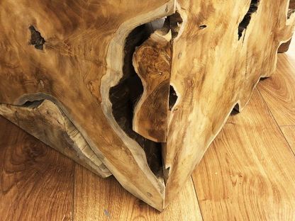 Reclaimed Teak Root Square Coffee Table