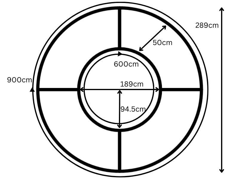 Curved Backless Bench | FSC® Certified-Garden Furniture Centre-MidRange,Backless,Showroom exdis,Benches,Outdoor Furniture,FSC®,Teak Benches Benches,Tree Benches,Curved Benches-{collection_title}