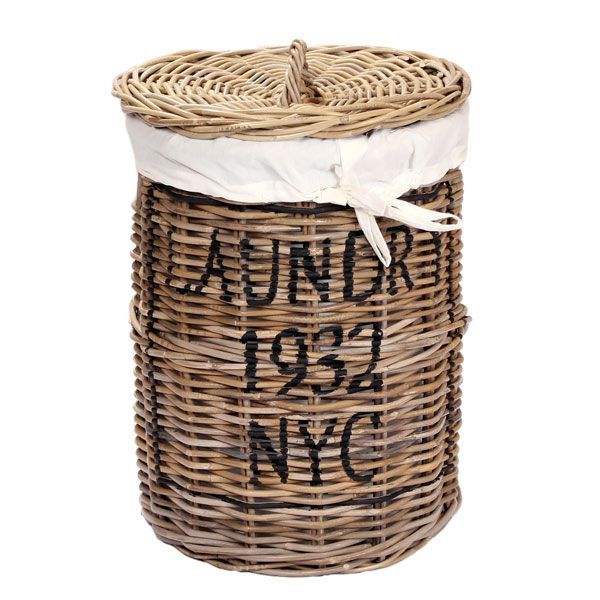 Kubu Round Laundry Basket