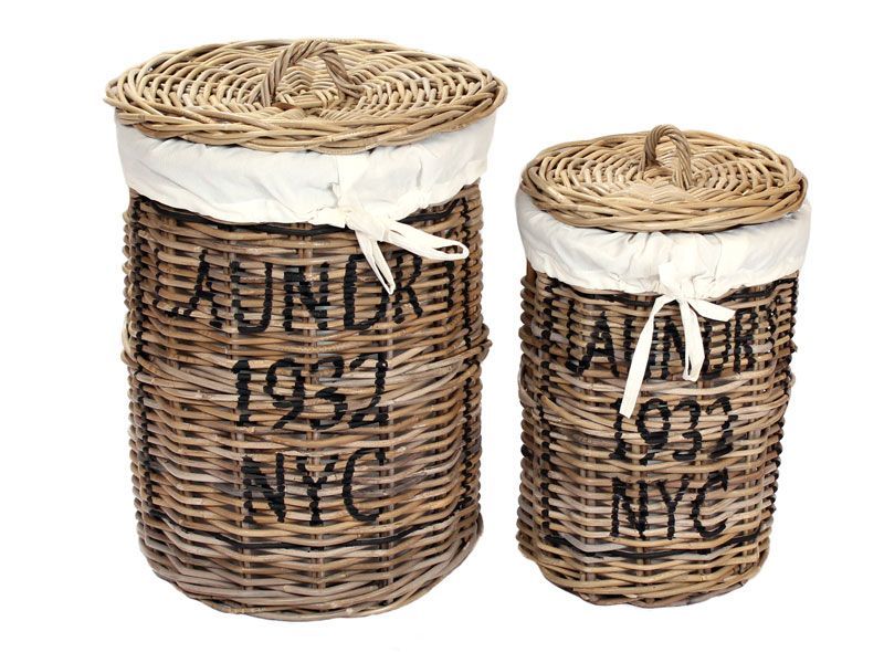 Kubu Round Laundry Basket