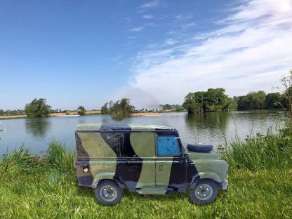 Army Land Rover Drinks Cooler