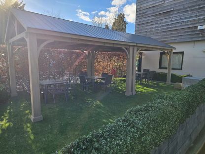 Cedar Gazebo 4.2m x 3.6m | FSC® Certified
