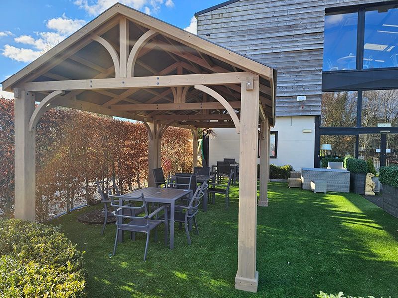 Cedar Gazebo 4.2m x 3.6m | FSC® Certified