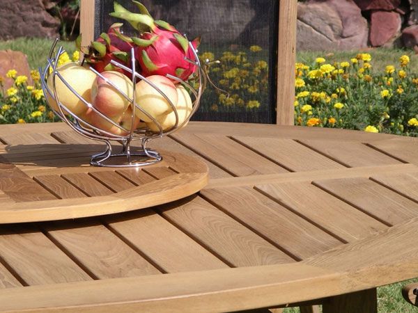 Lazy Susan - 75cm Diameter-Garden Furniture Centre-48Hour Dispatch,LowRange,Under 100,Outdoor Furniture,Conservatory,Teak Garden Furniture,Teak,Tables,Teak Tables-{collection_title}