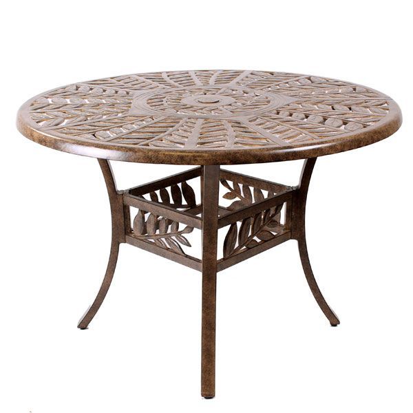 Leaf 106cm dia table-Garden Furniture Centre-MidInstock,instock,MidRange,Outdoor Dining,Metal,Outdoor Furniture,Metal Furniture,Casino & Leaf Range,Metal Tables Metal-{collection_title}