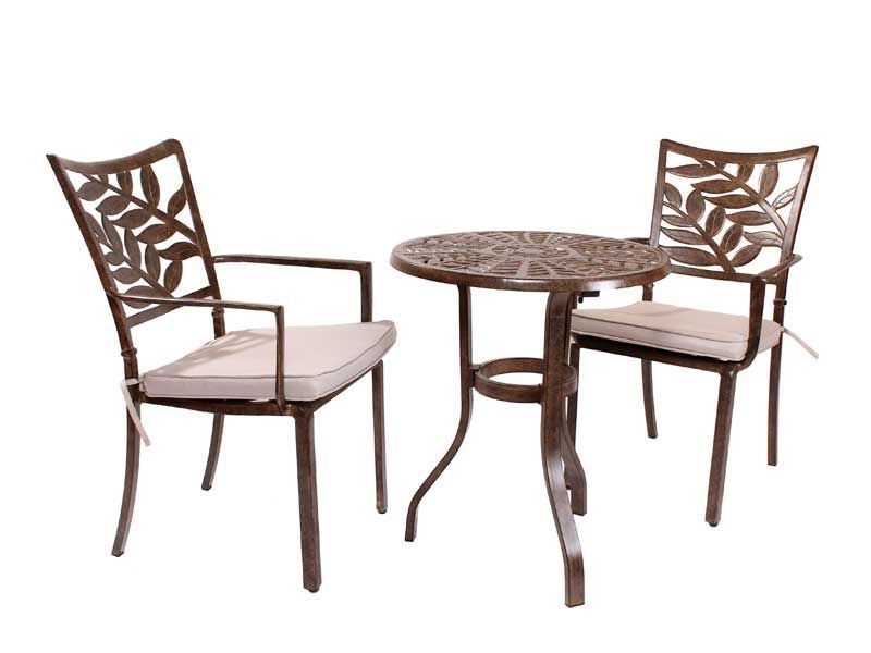Leaf 2 Seater Bistro Set-Garden Furniture Centre-MidRange,Tables,Dining Set,Metal,Outdoor Furniture,Sale,Metal Furniture,Casino & Leaf Range,Outdoor Sale,Outdoor Dining,Balcony & Duo Sets,Spring & Summer Sale,Autumn & Winter Sale-{collection_title}